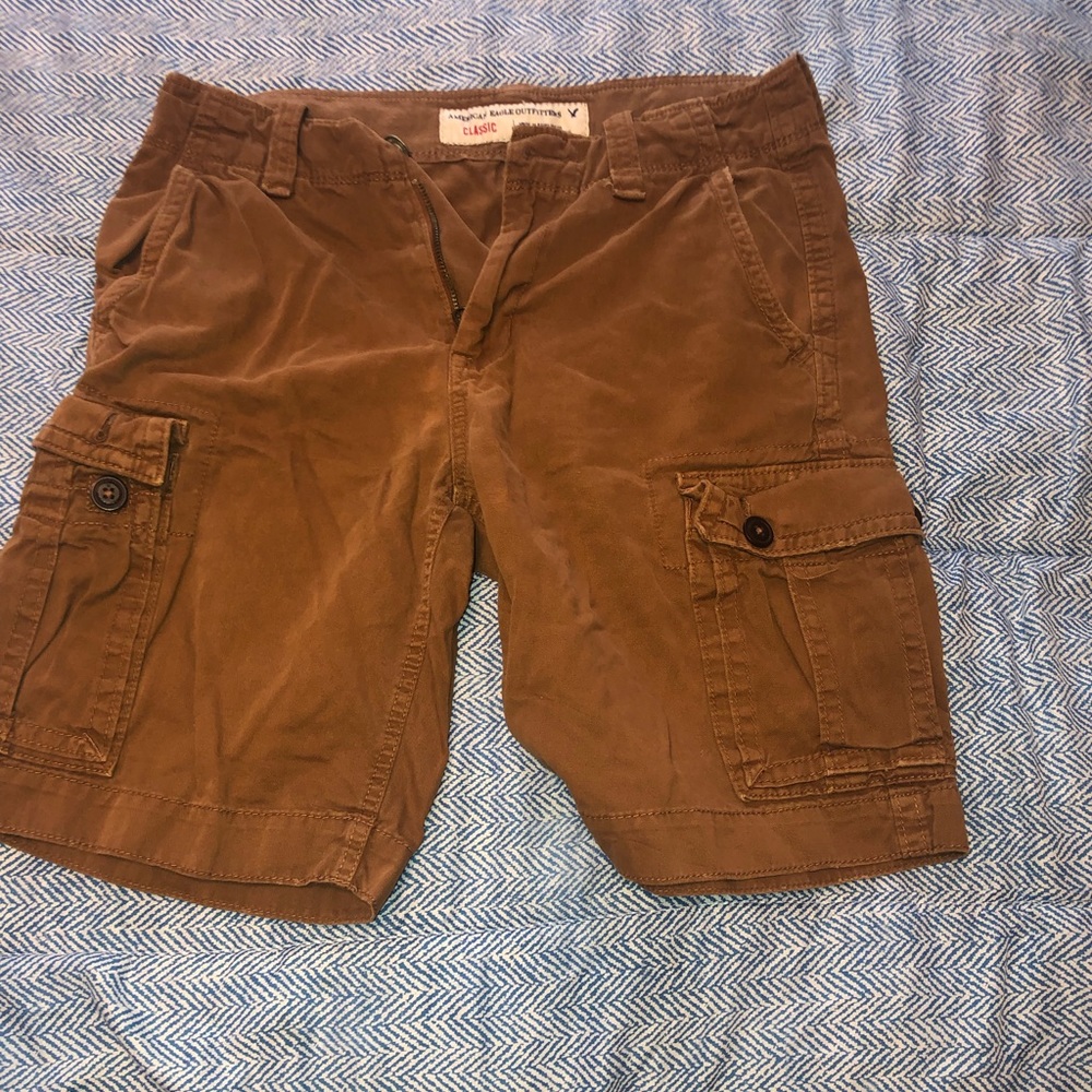 American Eagle Khaki Shorts